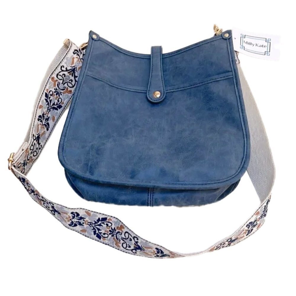 🆕 MILLY KATE Crossbody Bag with Detachable Strap